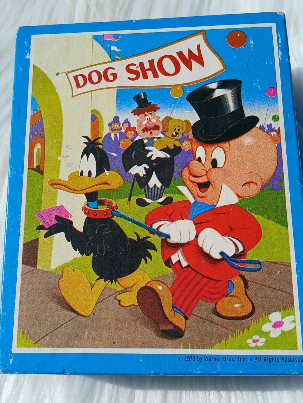 Vintage 1973 Looney Tunes Daffy Duck and Elmer Fudd Puzzle 100 pieces 70s 1970s